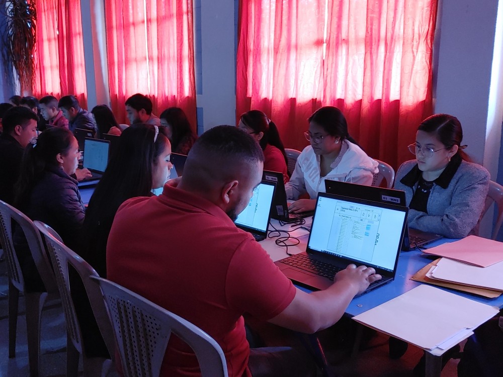 TSE en San Marcos inicia con la contratación de digitalizadores