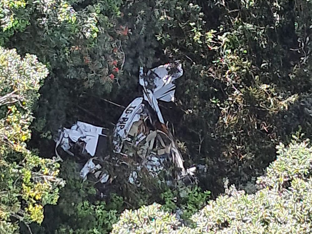 Localizan a tercera víctima y a rescatista desaparecido tras accidente aéreo en Chimaltenango