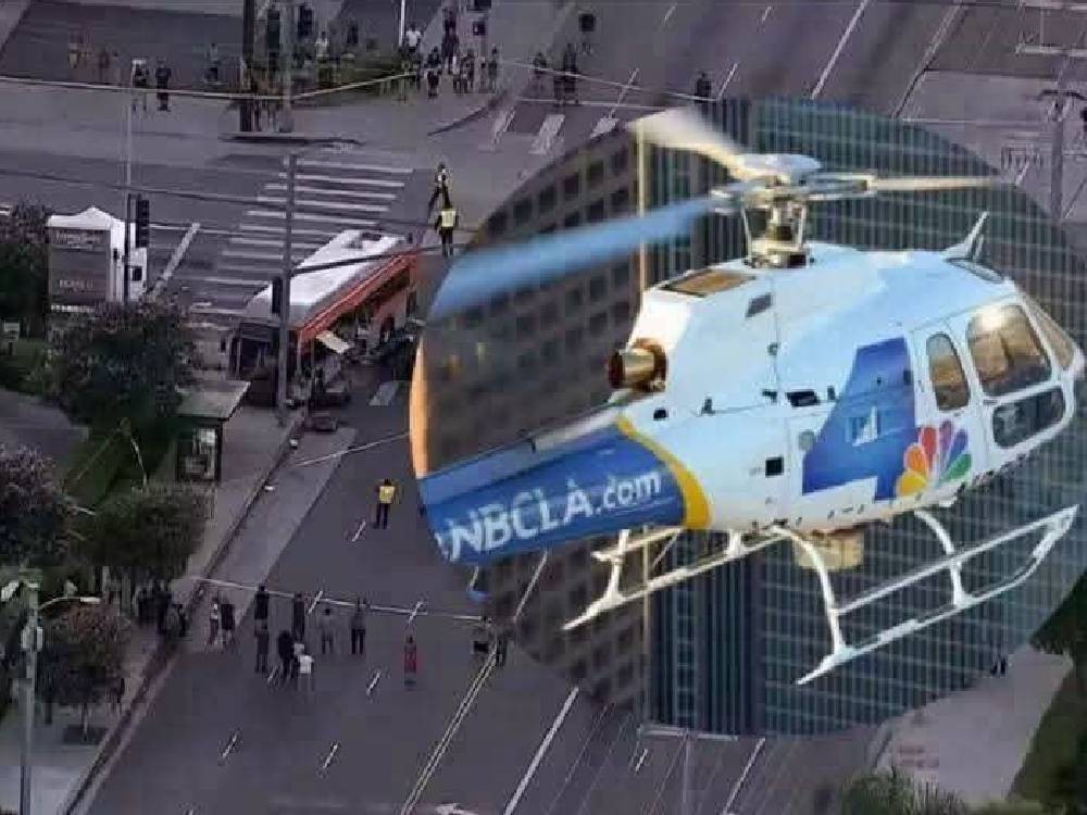 Un guatemalteco murió y dos más resultaron heridos tras el desplome de un helicóptero en Los Ángeles