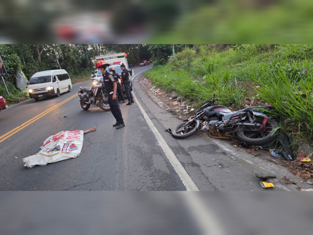 Un muerto y un herido de gravedad tras ser atropellados en la ruta al Pacífico