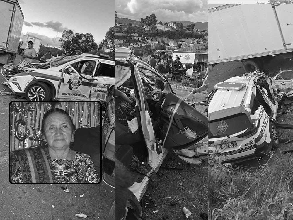 Una fallecida y una trasladada al IGSS tras accidente en Quetzaltenango