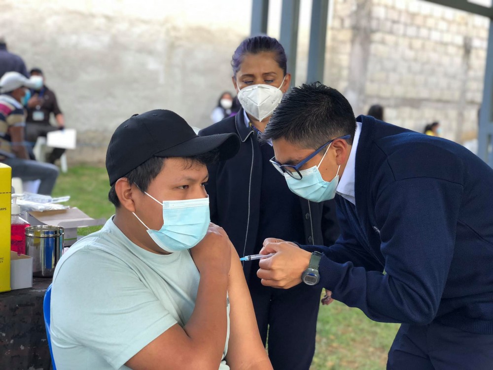 Vacunación contra COVID-19 en Xela del 13 al 17 de diciembre