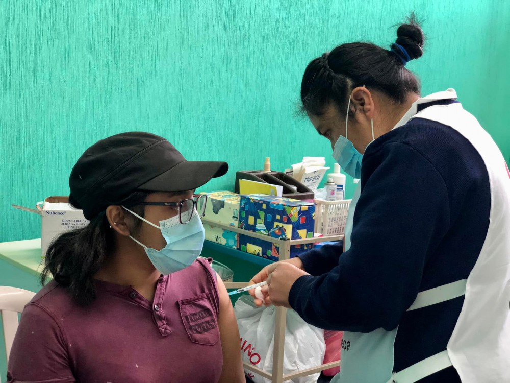 Vacunación contra Covid-19 en Xela del 20 al 22 de diciembre