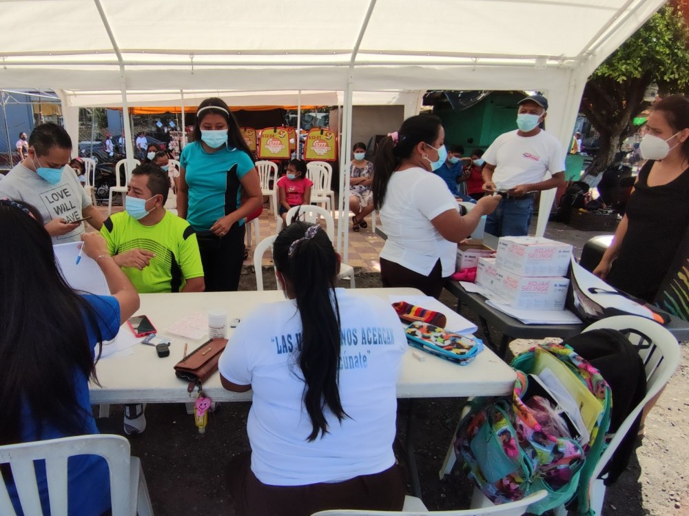  Vacunarán tres días consecutivos en el mercado antiguo de Coatepeque