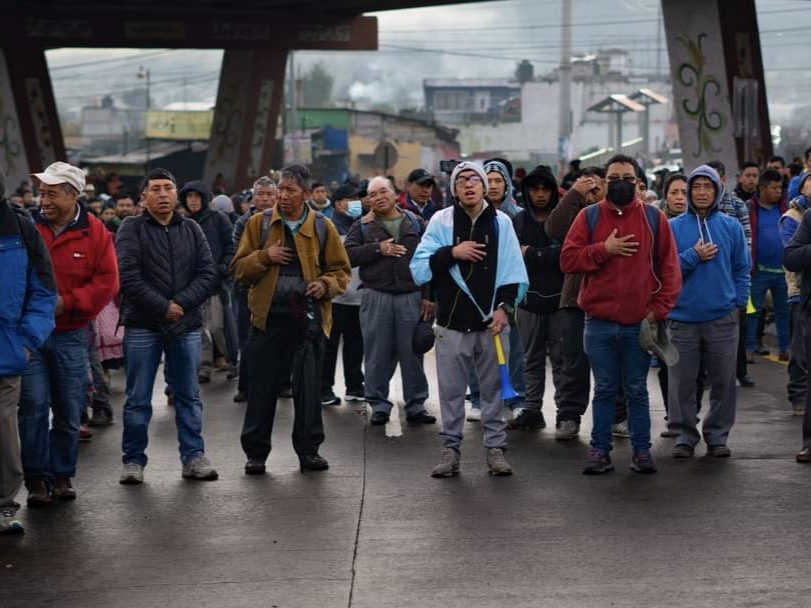 Vecinos de Totonicapán suspenden bloqueos mientras reorganizan estrategia en lucha contra la corrupción 