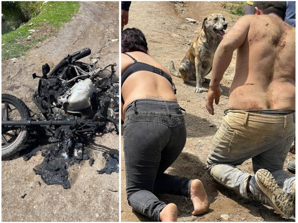 Vecinos retienen a presuntos ladrones en Tierra Colorada Alta, Quetzaltenango