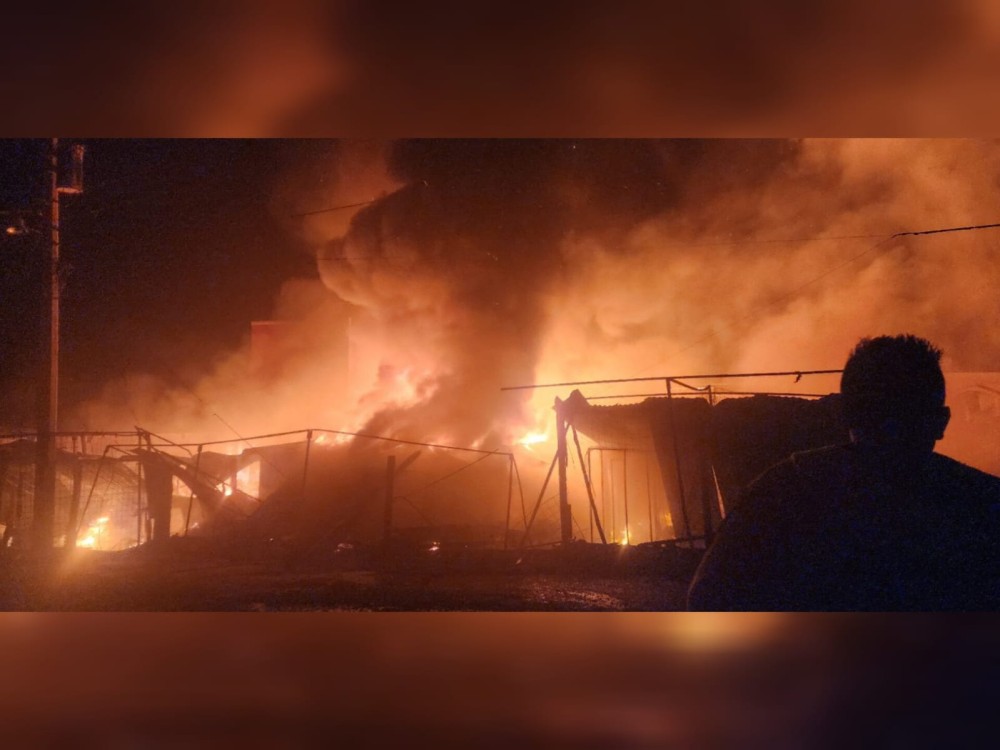 Vecinos sofocan incendio en región fronteriza de Huehuetenango con México 