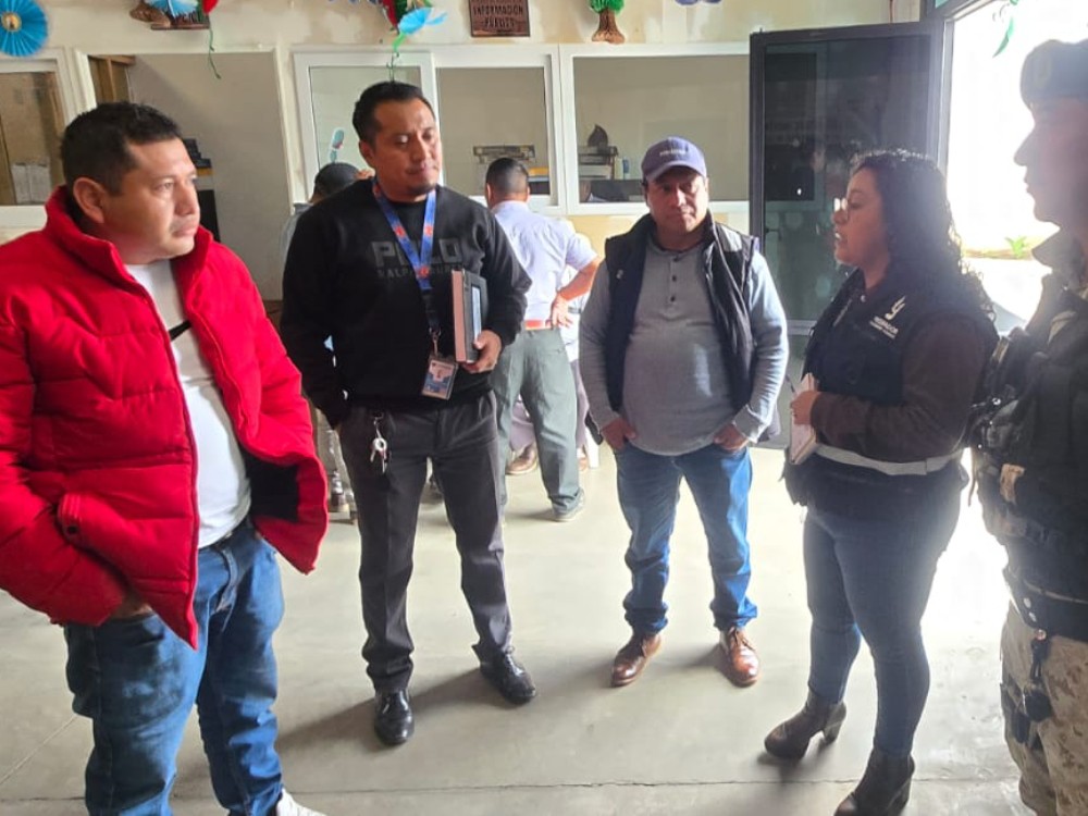 Verifican condiciones del rastro municipal de San Juan Ostuncalco