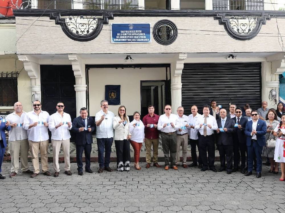 VIDEO | Inauguran Sala Mixta de Corte de Apelaciones en Coatepeque, Quetzaltenango 
