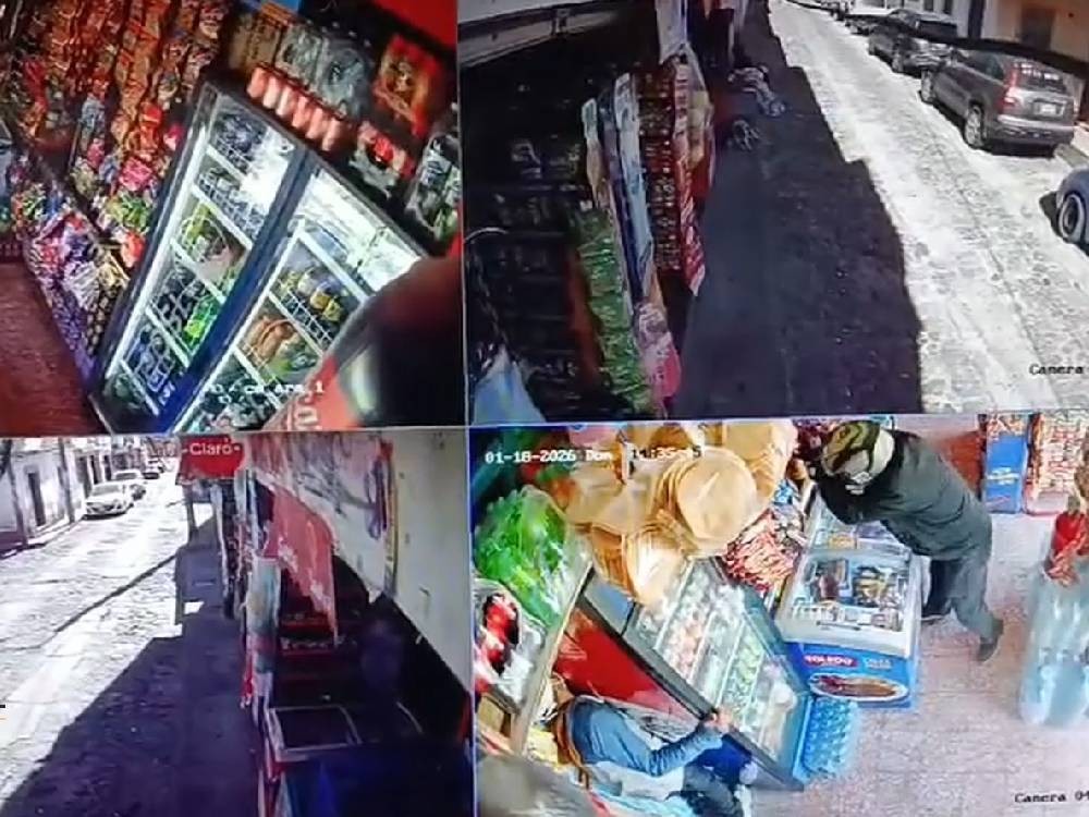 VIDEO | Investigan robo en tienda de la zona 1 de Xela