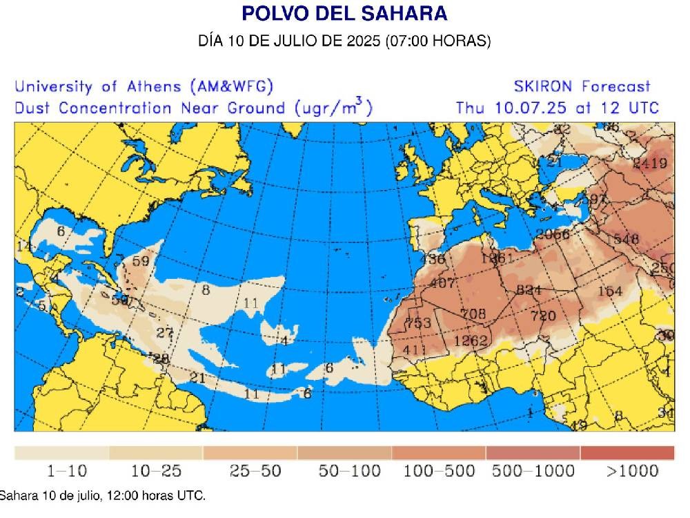 VIDEO | Presencia del polvo del Sahara no representa riesgo para la región 