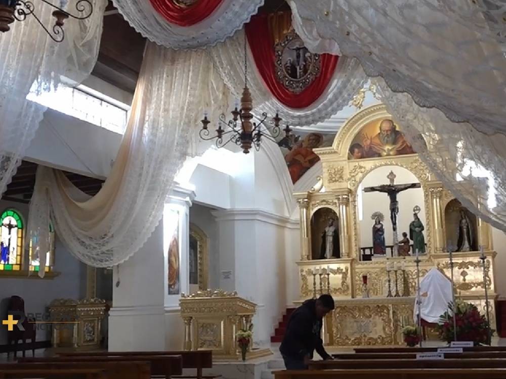 VIDEO | Presentan avances de las mejoras de Iglesia de San José Chiquilajá 