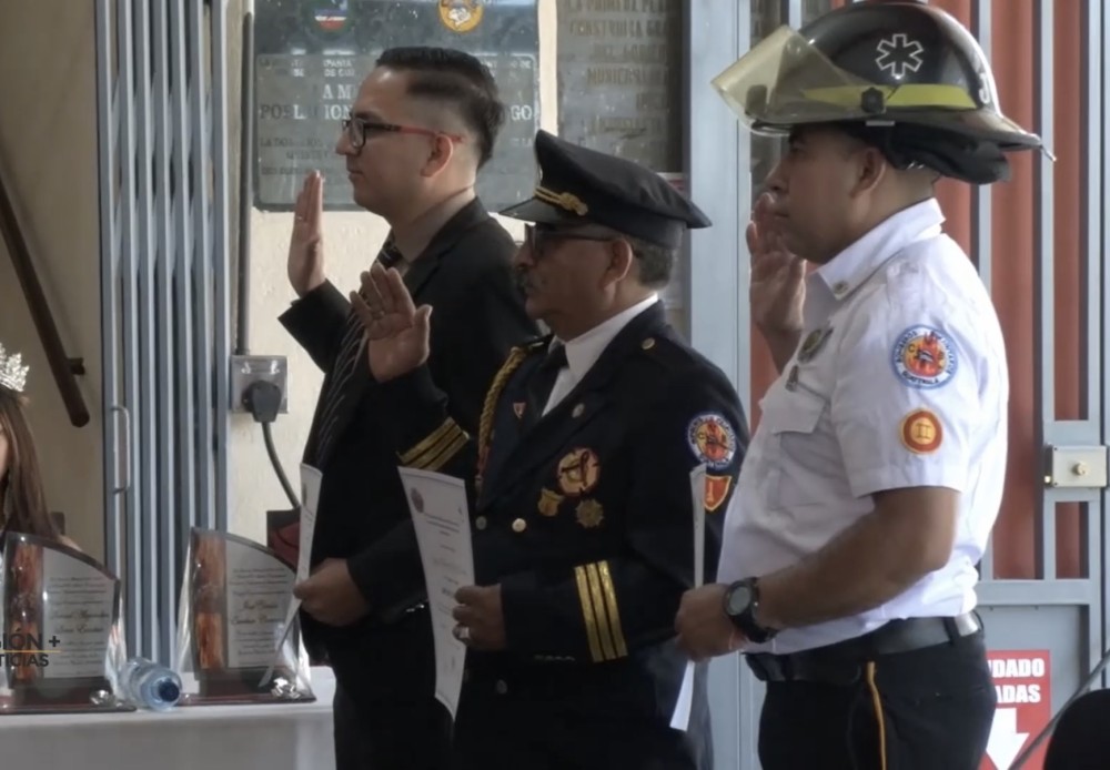 VIDEO| Quinta Compañía de Bomberos Voluntarios tiene nueva junta de oficiales