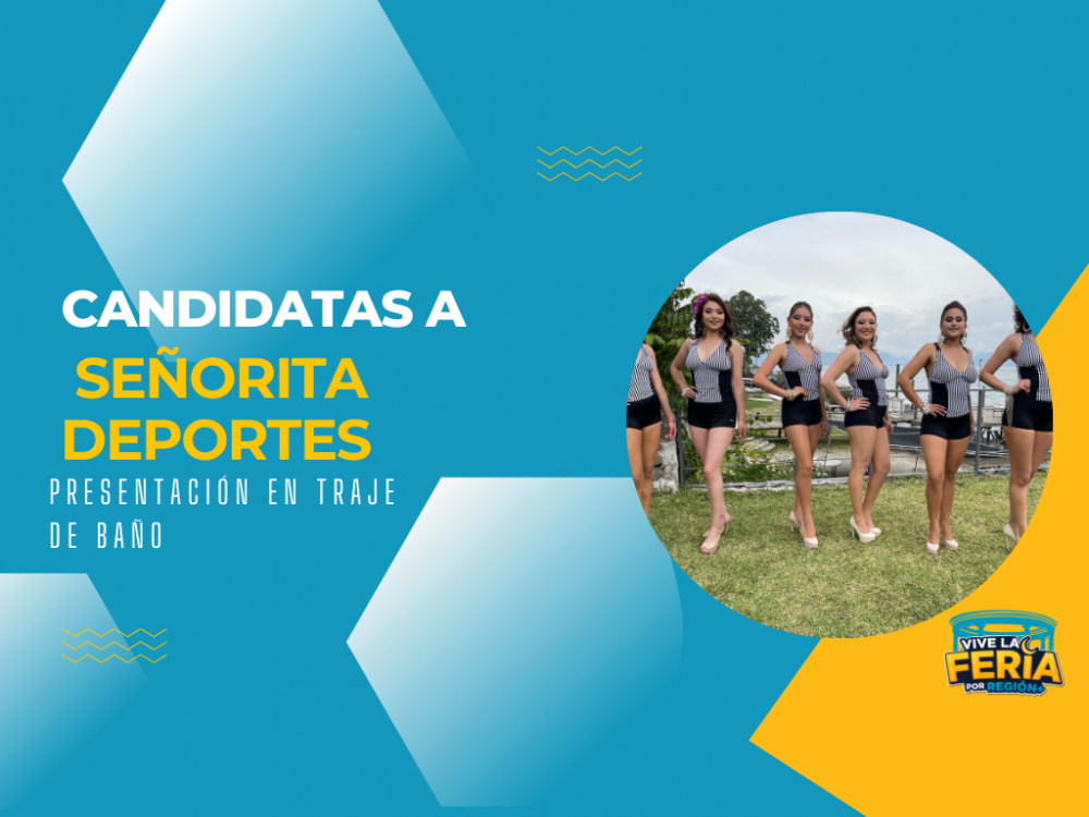 VIDEOS: Presentación en traje de baño de candidatas a Señorita Deportes  