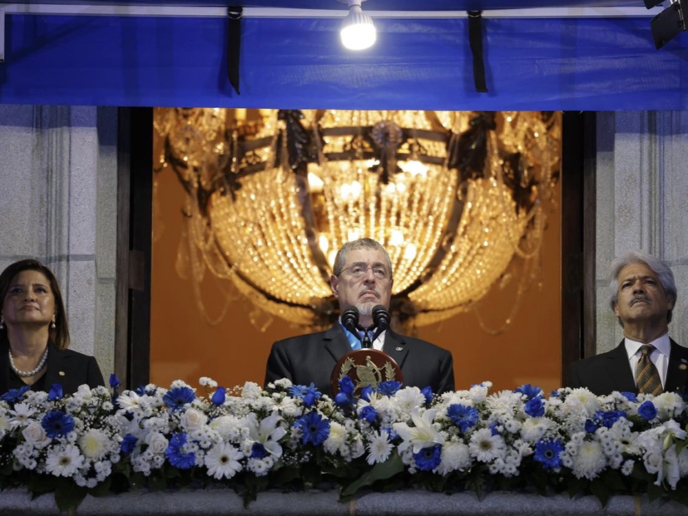 “Viva por siempre Guatemala”, presidente Bernardo Arévalo en el discurso por el aniversario de independencia