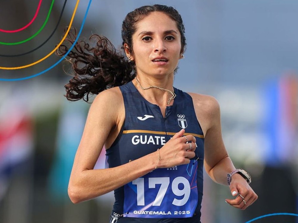 Viviana Aroche la reina del medio fondo guatemalteco