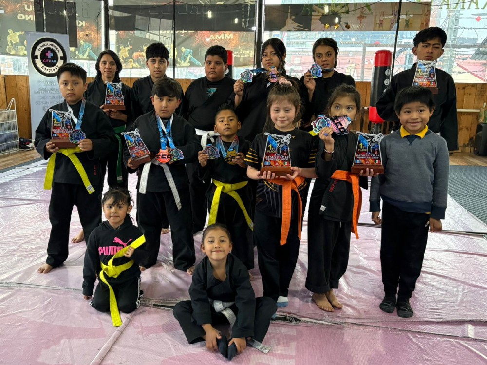 Xela destaca con medallas en evento centroamericano de artes marciales