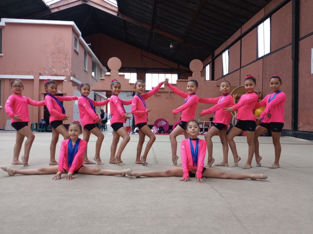Xela gana 14 medallas en clasificatorio de gimnasia rítmica