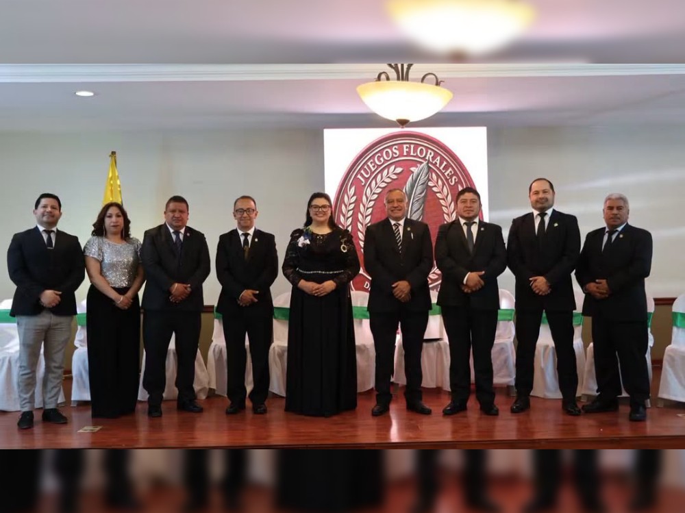 XLI Certamen de Juegos Florales Nacionales Dr. Werner Ovalle López, en el municipio de Salcajá. Quetzaltenango