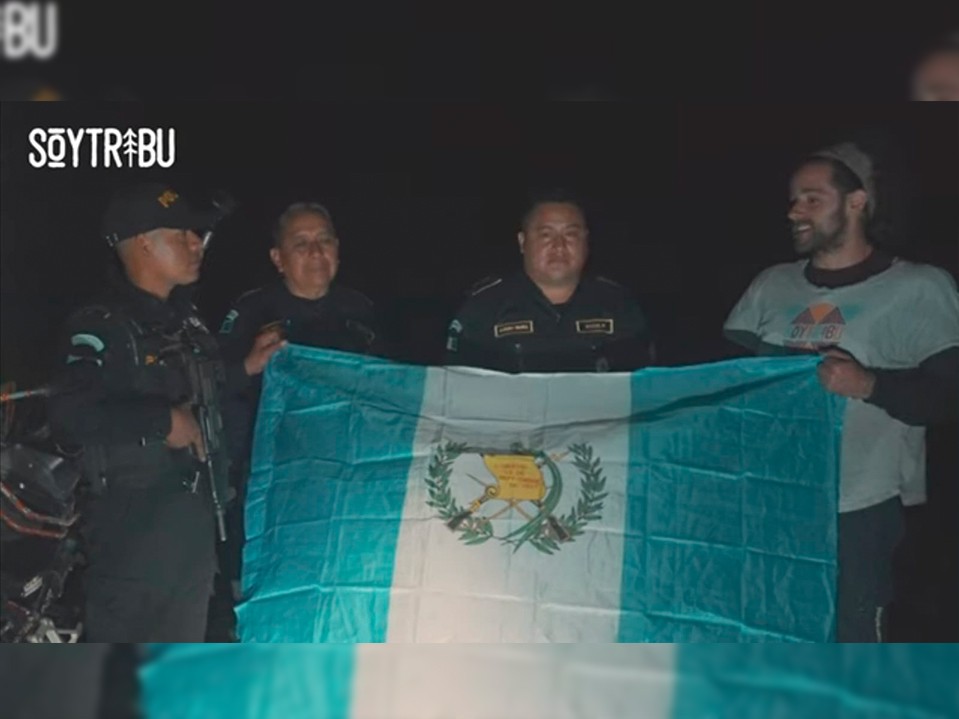 Youtuber español “Soy Tribu” fue rescatado por agentes de la PNC durante su visita a Guatemala